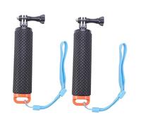 HOMSFOU 2 Pezzi Boa Palo Galleggiante Portatile Da Immersione Arancione Brillante Per Accessori Per Fotocamera Design Compatto