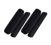 HOMSFOU 2 Pezzi Borsa Porta Piastra per Chioma in Eva Leggera Spazio Razionale per Strumenti da Parrucchiere, per Viaggio e Uso All'aperto, Colore Nero