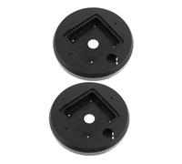 HOMSFOU 2 Pezzi Coperchio Posteriore per Orologio da Parete Ømm Custodia in Plastica per Movimento Orologio Ricambio Facile da Installare e Sostituire per Orologi da Muro Moderni e