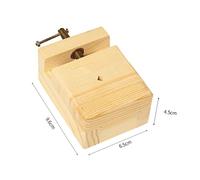 HOMSFOU 2 Pezzi Dispositivo di Legno in Legno Massiccio Letto Lavoro di Legno sigilli Cina Abete Strumento inciso Strumento Sigillo inciso Strumento Artigianale Strumento di Tenuta bambù