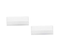 HOMSFOU 2 Pezzi Fustella per Scrapbooking Stencil Decorativo per Embossing Forma Rettangolare per Fai da Te Taglio Preciso e Riutilizzabile Ottima per Creazioni e Biglietti Augurali