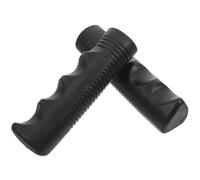 HOMSFOU 2 Pezzi Impugnature Antiscivolo per Sedia Rotelle Manopole in Plastica Ergonomiche Adatte per Carrozzine e Sedie con Rotelle per Anziani Facili da Installare e Resistenti