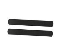 HOMSFOU 2 Pezzi pad per mobili antiscivolo fermadivano chiaro rocking chair targhette protezioni per sedie per pavimenti in legno protezione della base delle feci gomma da cancellare Black