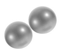 HOMSFOU 2 Pezzi Palla da Pilates Piccola 25cm in Pvc per Allenamento Core e Yoga, Palla da Allenamento Multiuso per Rafforzamento Postura e Riabilitazione Muscolare, Accessorio Pilates