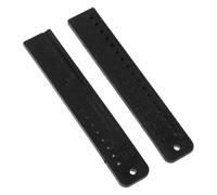 HOMSFOU 2 Pezzi Righello 50cm Plastica per Misurazione Endodontica Compatto, Strumento Igienico in Plastica 9x1,5 Cm per Forniture Canalari e Uso Clinico