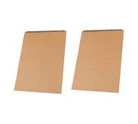 HOMSFOU 2 pezzi Sketch Book per Studenti Blocco da con Carta Spessa Antitransfer da Schizzo per Pratica e Creativi