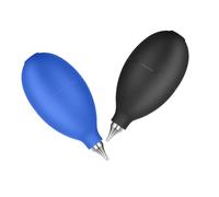 HOMSFOU 2 pezzi Soffiatore Manuale per Pulizia Lenti Fotocamera e Dispositivi Elettronici Pompa Aria Portatile in PVC e Lega Strumento Versatile per Tastiera Smartphone e Computer