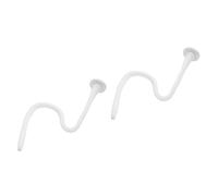 HOMSFOU 2 Pz Telaio Della Porta Della Lavatrice Puntello Porta Lavatrice Magnetica Rondella a Carico Frontale Rondelle Porta Aperta Titolari Porta Lavatrice Magnetico Gel Di Silice Bianca