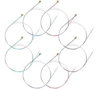 HOMSFOU 2 Set Corde per Viola in Acciaio Inossidabile Riduzione del Rumore e Maggiore Luminosità, per Musicisti, Accessori per Strumenti Musicali