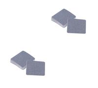 HOMSFOU 2 Set Di Tappetini Per Lavatrice Stabilizzatori Per Lavatrice 5x5 Cm Tappetini Non Adatti Per Lavatrice 10 Pezzi*2