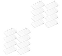 HOMSFOU 2 Set Distanziatori Per Mobili Cuneo Livellante Per Mobili Shims Livellatore Per Cassettiere Cunei Regolabili Livellatori Per Mobili Cuneo Di Spessore in Plastica Pvc 8 Pezzi*2