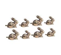 HOMSFOU 2 set Portachiavi Con Ciondolo A Forma Di Coniglio Zodiacale Numero Coniglietto Portachiavi Con Ciondolo Simpatico Ciondolo Per Portachiavi Ciondolo Per 4 pezzi*2