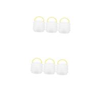 HOMSFOU 2 Set Secchio Lavapennelli per Contenitore Multifunzionale per Pulizia da Pittura per Esterni E Lezioni Arte 3 Pezzi * 2