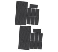 HOMSFOU 2 Set Tappetino Antiscivolo Per Mobili Ancoraggi Per Cavi Scivoli Per Sedie Ganci Per Tappeti Cuscinetti Per Mobili Cuscinetti Per Sedie Cuscinetti Adesivi Per Mobili 8 pezzi*2