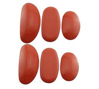 HOMSFOU 2 Set Utensili per Scultura Argilla da Silicone Rosso per della Ceramica Strumenti per Creazioni Argilla per Lavorazione Manuale e Tornitura