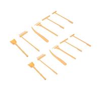 HOMSFOU 2 Set Zen Garden in Utensili Compatti e Leggeri per Tavolo Zen per Decorazione e Cura Piante Regalo per Zii e Zie
