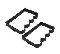 HOMSFOU 2 stampi per pavimentazione da giardino, resistenti, in cemento, per vialetti esterni, resistenti alle intemperie, fai da te, per terrazze, prati e sentieri del giardino