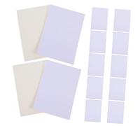HOMSFOU 20 Pezzi Cartoncino per Fatte Mano Mattonelle per Foto Decorativa per Esposizione Opere Arte Adatto per Progetti Creativi