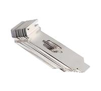 HOMSFOU 20 Pezzi Copertura Slot Pci Per Chassis Computer Deflettore Di Ventilazione in Piastra Di Espansione Per Schede Grafiche Adatta Per Case Pc Mini Facile Da Pulire e Riduce Polvere