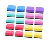 HOMSFOU 20 Pezzi Mini Gommini Magnetici per Lavagne Bianche Pulizia Asciutta Colorati per Ufficio Scuola e Casa Adesione per Insegnanti