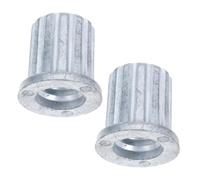 HOMSFOU 2pezzi Boccola Scanalata in Metallo Per Lavatrice Componenti Resistente e Piastra Base Per Fissaggio e Aggiornamento