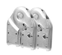 HOMSFOU 2pezzi Cerniera Per Scala in Ferro Kit Di Sostituzione Per Scala a Pioli Tirante Per Distanziatore Per Aumentare Stabilità Adatto Scale Domestiche e Scale a Doppia Incollatura