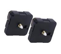 HOMSFOU 2pezzi Movimento Orologio al Quarzo Salto Secondo Senza Batteria Meccanismo Orologio per Sostituzione Cronometrista Accessori da Te per Timer