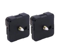 HOMSFOU 2pezzi Movimento Orologio al Quarzo Senza Batteria Meccanismo Salto Secondo per Sostituzione Cronometrista Accessori da Te Compatto