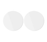 HOMSFOU 2pezzi Specchio Acrilico Rotondo Per Fotografia Riflettente e Elegante Accessorio Versatile Per Shooting e Decorazioni Interne