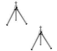 HOMSFOU 2pezzi Supporto Per Lampada Da Pesca Mini Tripode Pratico e Leggero Per Uso Esterno Rotazione Stabile e Facile Da Trasportare