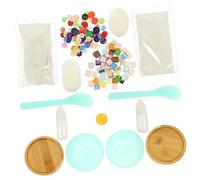 HOMSFOU 2sets Sottobicchiere Fai da Te per Casa Sottobicchieri Personalizzati Antiscivolo e Resistente al Calore per Piatti e Decorazione