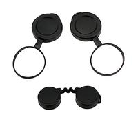 HOMSFOU 2sets Tappi Per Lenti Obiettive Binocolo Gomma Coperture Protettive Per Obiettivi Facili Da Installare e Leggere Per Escursioni e Birdwatching