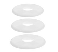 HOMSFOU 3 Pezzi Copritubo Diviso Decor Copritubo Dell'Acqua Da Parete Copriforo Da Parete Piastra Di Copertura Divisa