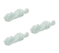 HOMSFOU 3 Pezzi Porta pennelli Spazzola Porta Penne a Pennello portapenne in Ceramica Supporto Pennello da Scrittura Supporto per Penna a Inchiostro Supporto per pennelli da Scrittura