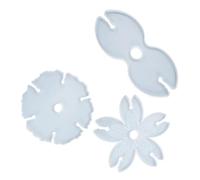 HOMSFOU 3 Pezzi Stampo per Portabicchieri Silicone Stampo Epossidico per Portabottiglie e Sottobicchieri Fai da Te Accessorio Creativo per Decorazioni