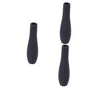 HOMSFOU 3 Pz Impugnatura in Silicone Per Stilo Astuccio Per Matite 2 Più o Meno Nero Blaclight Supporto a Parete Per Altoparlanti Nerol Blackh Custodia in Silicone Generazione Matita
