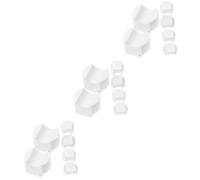 HOMSFOU 3 Set Accessori per Presse E Arrotolatrici Tonde Piegatrice Piccole Matrici Pratiche Matrici per Piegare Gli Anelli Parti della Pressa per Gioielli Muore 6 Pezzi * 3