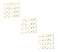 HOMSFOU 3 Set Ciondoli Creativi Da Hollow Out Per Fai Da Te Per Realizzare Gioielli Come Collane E Bracciali Accessori Artigianali Resilienti E Duraturi Design Versatile Per 20 Pezzi*3