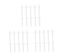 HOMSFOU 3 Set Perno del Filo della Macchina da Cucire Porta Spola per Macchina da Cucire Cuciture Titolare Solido Bobine Portafilo per Macchine da Cucire Bianca Addominali 10 Pezzi*3