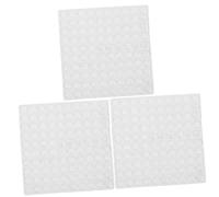 HOMSFOU 3 Set Protezione Da Parete Per Fermaporta Paraurti Della Porta Del Gabinetto Protettori Tappi Paracolpi Per Ante Di Mobili Pastiglie Bloccante Transparent Gel Di Silice 100 Pezzi*3