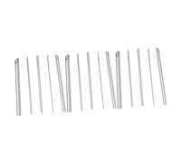 HOMSFOU 3 Set Strumento Circolare in Argilla Ceramica Clay Cutters Taglierino per Argilla Strumento Argilloso Argilla Perforata Vasai Buco Forme Silver Acciaio Inossidabile 5 Pezzi * 3