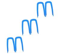 HOMSFOU 3 Set Taglia Taglio Plastilina Rifilatura Argilla Smusso Modellazione Ceramica Trimmer Attrezzo Scultura Clay Cutters Plastica Blue 2 Pezzi * 3