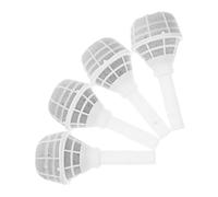 HOMSFOU 3 Set Tenendo Il Toro Secco Bouquet da Sposa Matrimonio Materiale per Lavoretti The Present Bouquet di Fiori Secchi Bouquet Secco Porta Bouquet per La Sposa Plastica 4 Pezzi*3