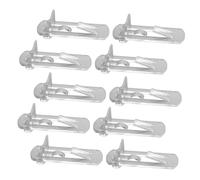 HOMSFOU 30 pezzi Supporti per Mensole Trasparenti Clip in Plastica Reggipiano per Mobili Armadi Facili da Installare per Cucina e Libreria