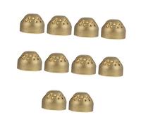 HOMSFOU 30 Pz Nuclei Di Del Bruciatore a Gas Copri Piano Cottura a Gas Coperture Per Fornelli a Gas Spartifiamma a Gas Coprispartifiamma Wok Lega Di Rame