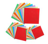 HOMSFOU 300 pezzi Carta Origami Doppia Faccia Colori Quadrati Dimensioni Scuola e Attività Familiari Creatività e Familiare