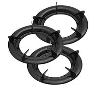 HOMSFOU 3pezzi Anelli Per Wok Ghisa Supporti Per Stufa Gas Riutilizzabili Accessori Per Cucina Resistente e Facile Da Pulire Per Uso Domestico e Professionale