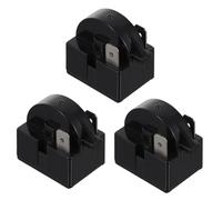 HOMSFOU 3pezzi Relè Di Avviamento Per Compressore Frigorifero Pin Ohm Sostituzione Affidabile Facile Installazione e Alta Prestazione Per Frigoriferi e Congelatori
