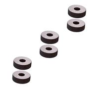 HOMSFOU 3pezzi Ruote Zigrinate Per Tornio Strumento Anodizzato Con Design Antiscivolo Per Finitura Decorativa e Maggiore Grip