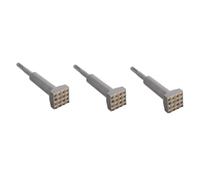 HOMSFOU 3pezzi Scalpello Elettrico Dual-purpose Con Punta Per Martello Per Rottura Calcestruzzo E Finitura Superficie Utensile Per Pareti E Installazione Piastrelle